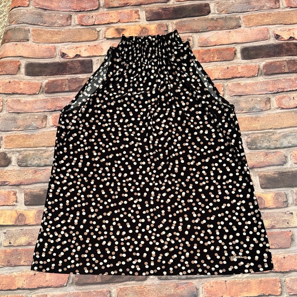 High Neck Sleeveless Blouse size Small